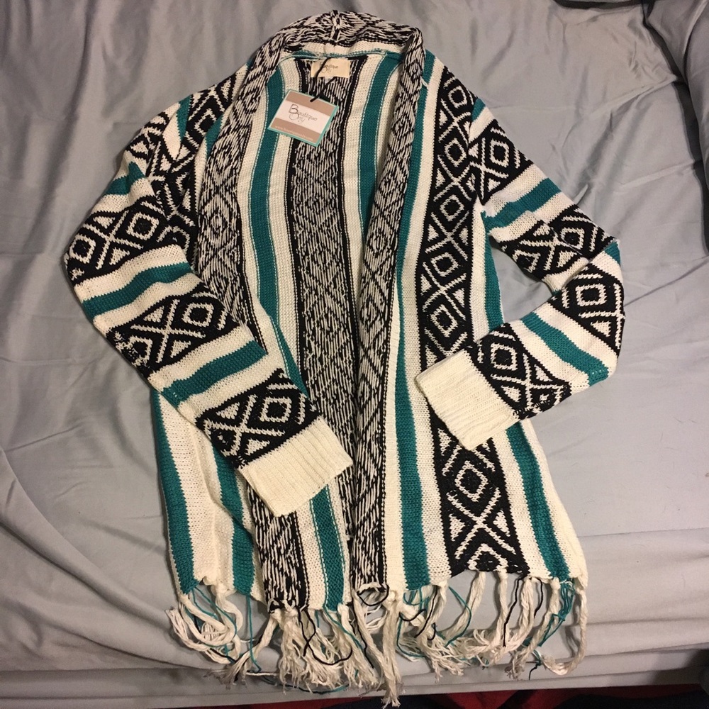 Fringe Cardigan