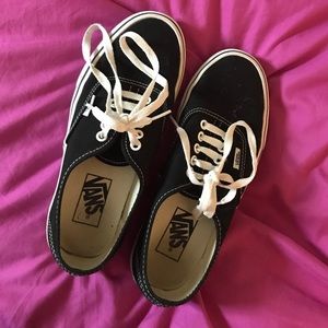 Black Vans