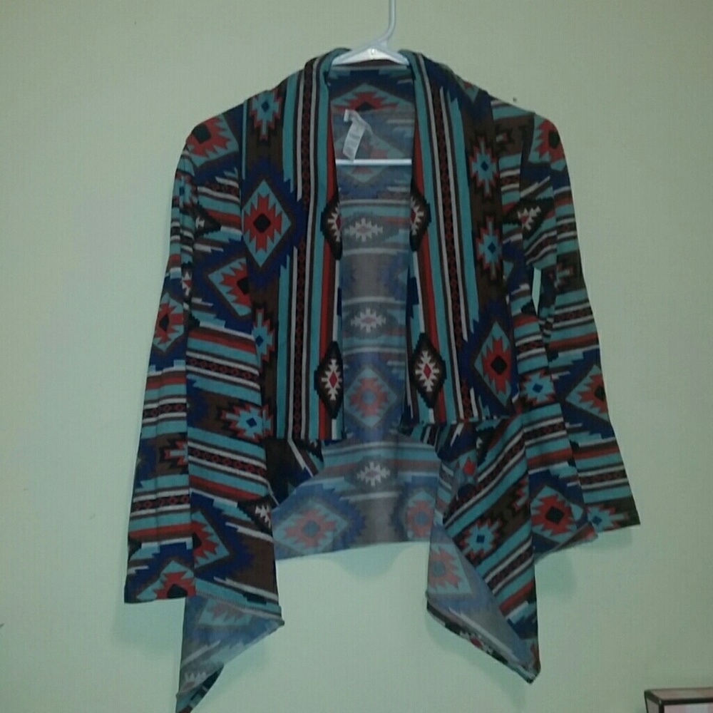 Patterned Cardigan