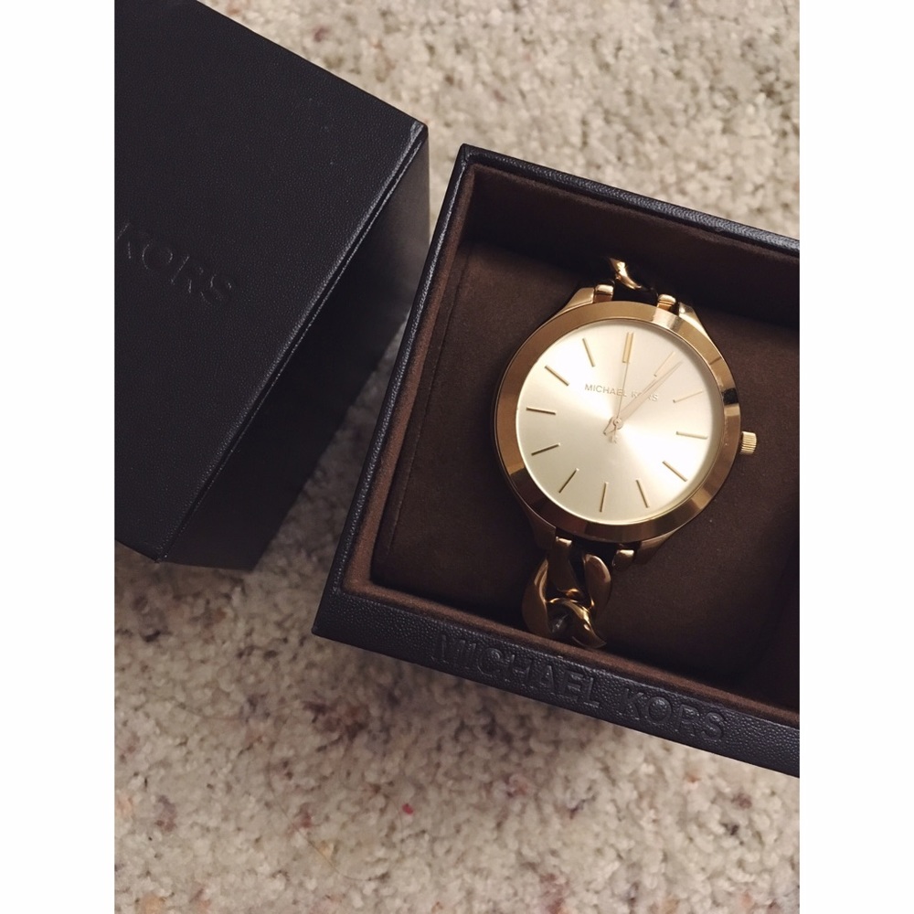 Gold Michael Kors Watch