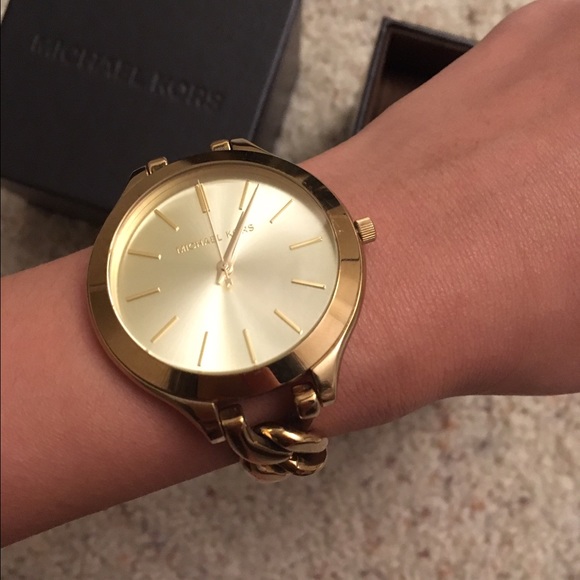 Gold Michael Kors Watch - Picture 3 of 5