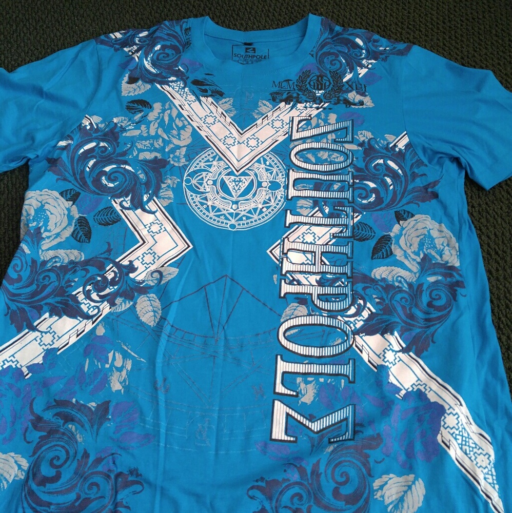 Blue southpole Shirt