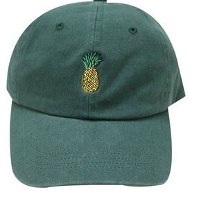 hunter green baseball cap