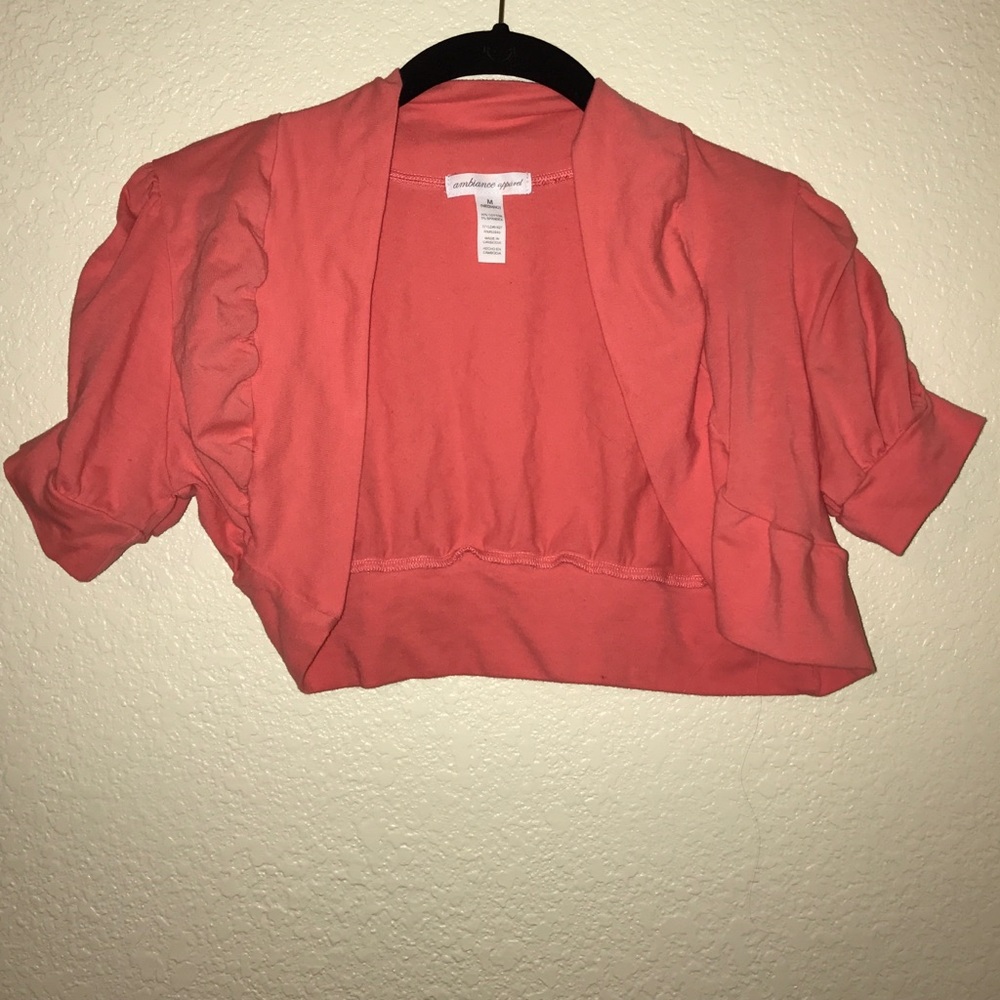 Orange/pink cover up