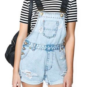 One Teaspoon Superfreak Overalls Size 27