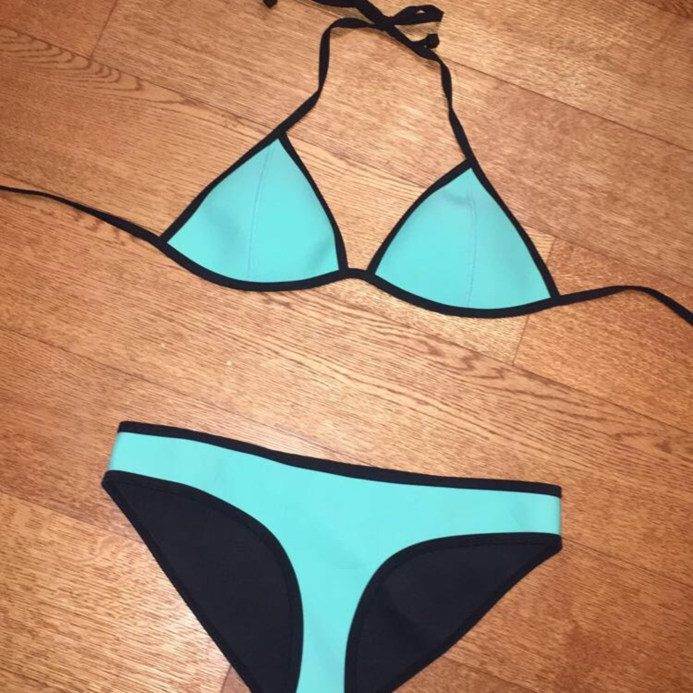 Triangl mint bikini