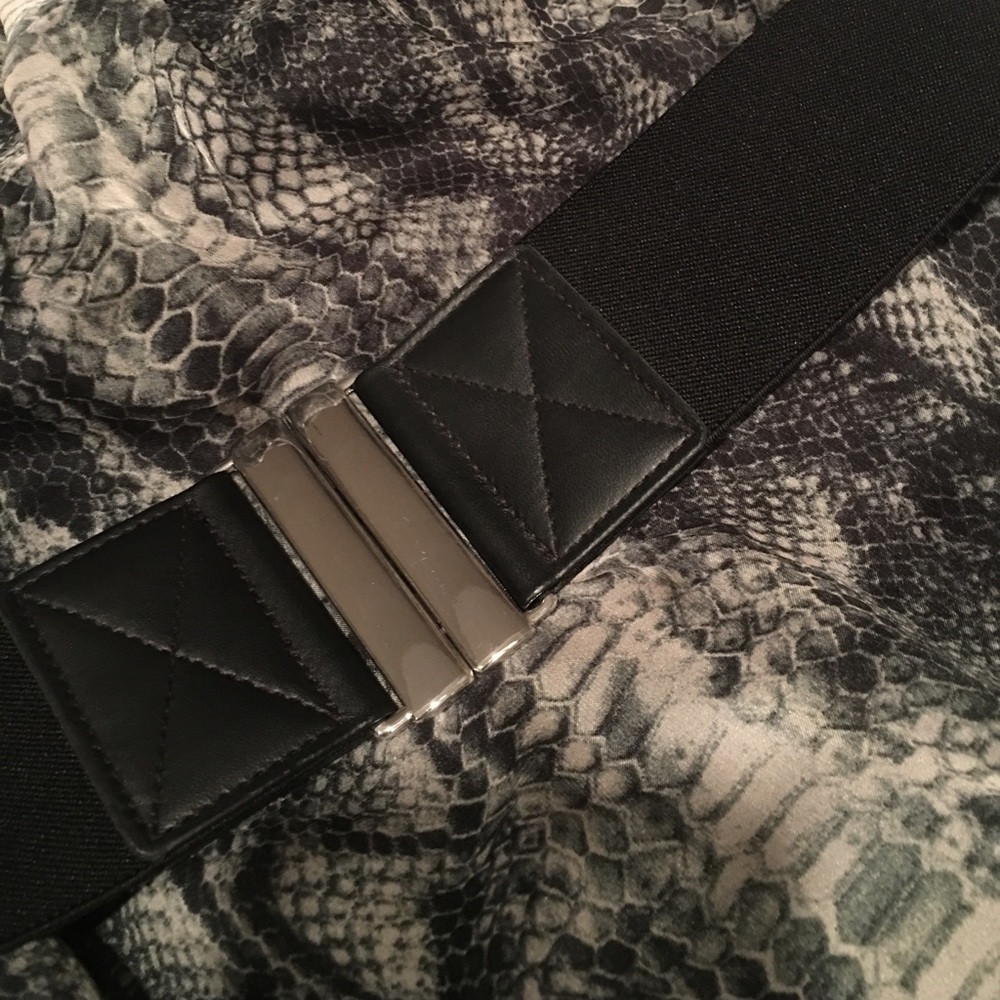 Strapless Python-Print Dress - Picture 3 of 3