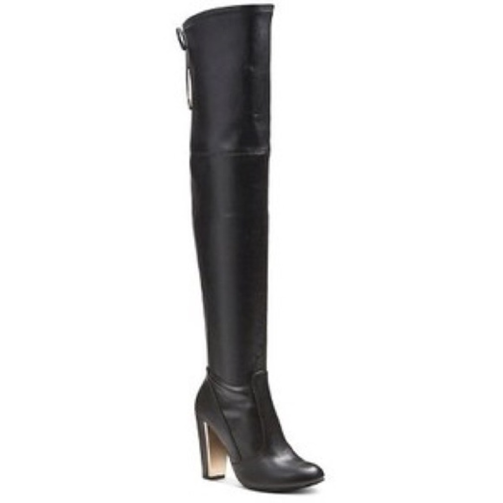 Black Over The Knee Boots