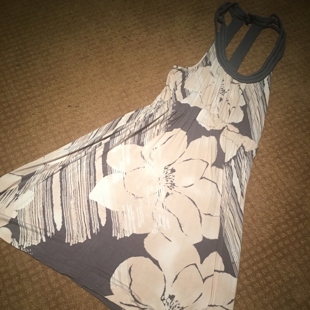 Anthropologie halter dress