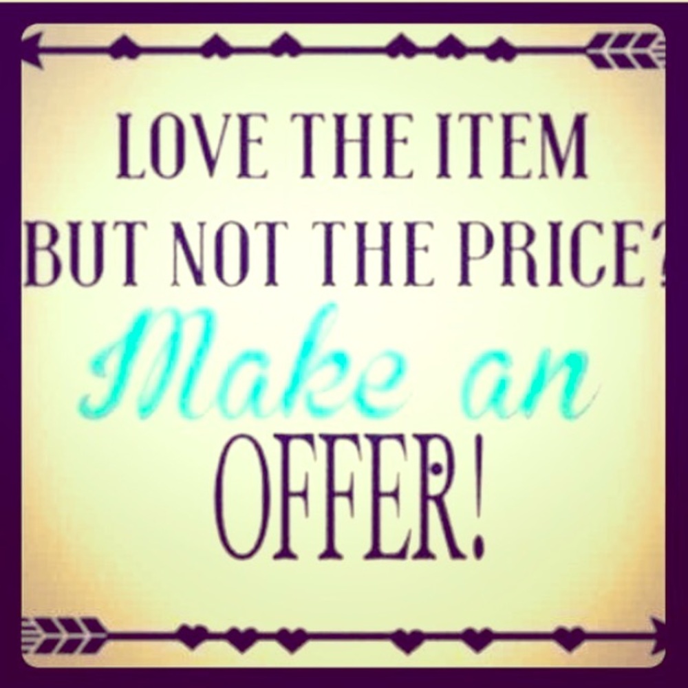Reasonable offers are considered :)