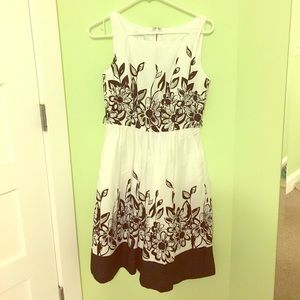Black and white sundress