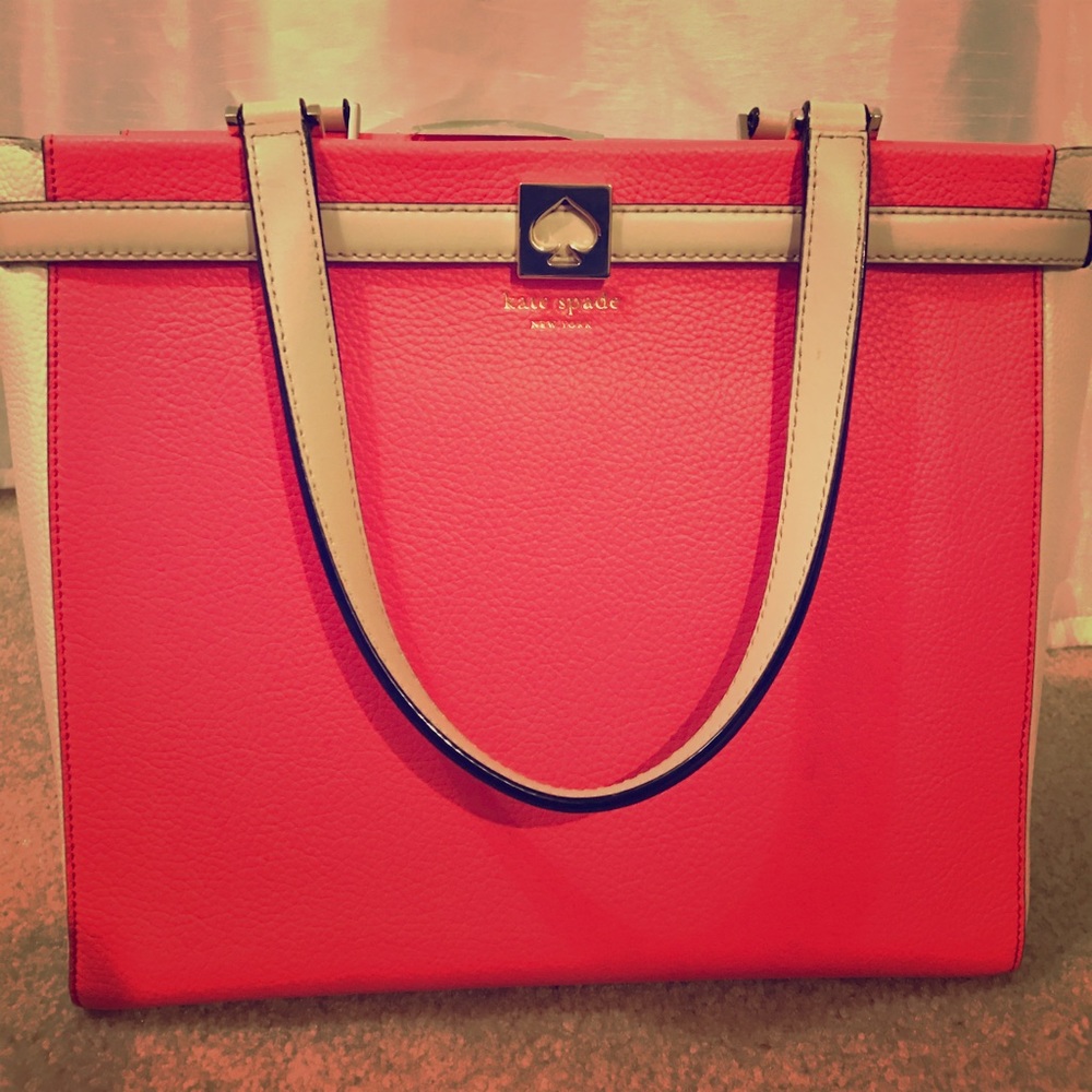 Kate Spade Houston St Demarco Leather Handbag Tote