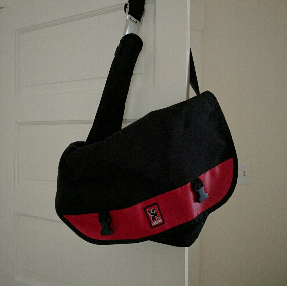 Chrome messenger bag
