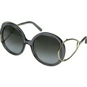 Chloe Oversized Sunglasses in Gray