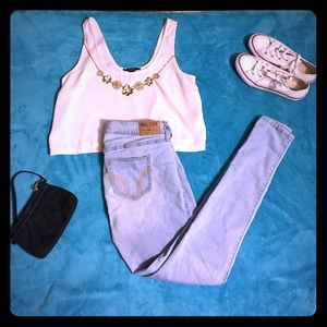 Hollister skinny jeans 5R