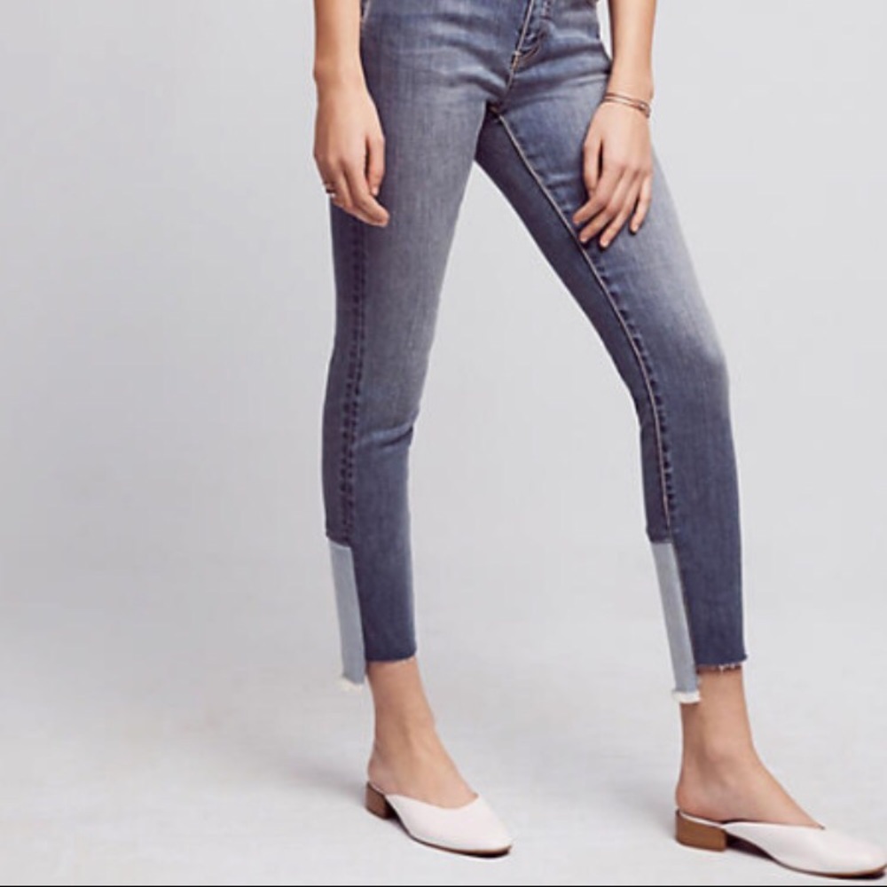 Anthropolgie High Rise Skinny Jean Sz 27 NWT