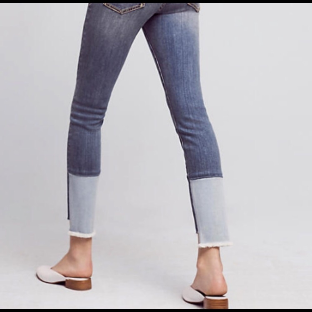 Anthropolgie High Rise Skinny Jean Sz 27 NWT - Picture 2 of 4