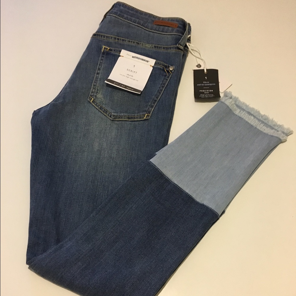 Anthropolgie High Rise Skinny Jean Sz 27 NWT - Picture 3 of 4