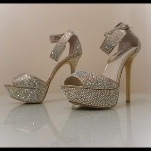 Steve Madden Swarovski Crystal Pumps