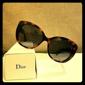 TAKING OFFERS! Lady Dior Cat Eye Havana and Blue