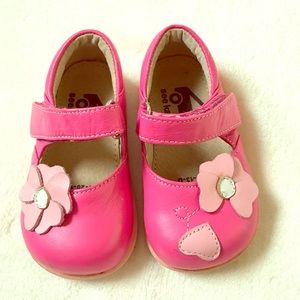 🌸 💗 See Kai Run Girls Hot Pink Mary Janes