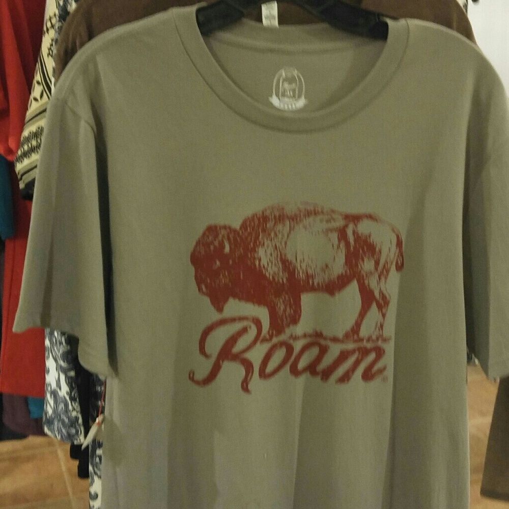 Mason Jar gray buffalo shirt