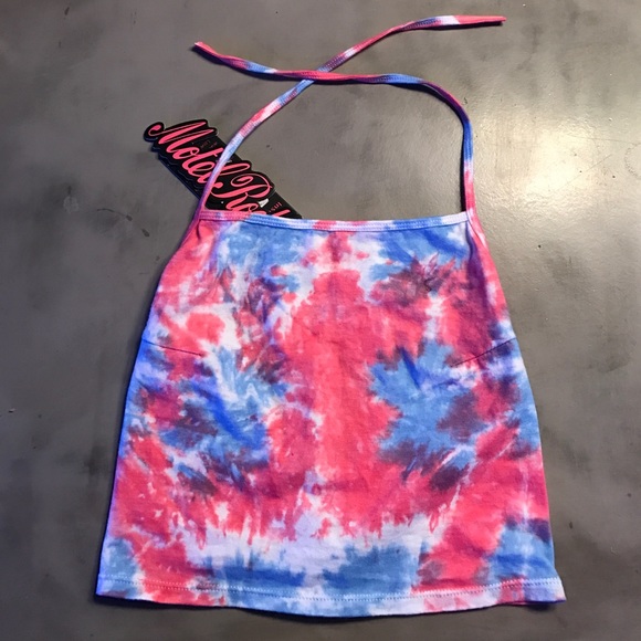 Motel tiny Tie Tye halter XS festival vibe - Picture 1 of 2
