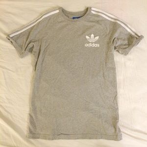 Adidas Gray Ringer Tee