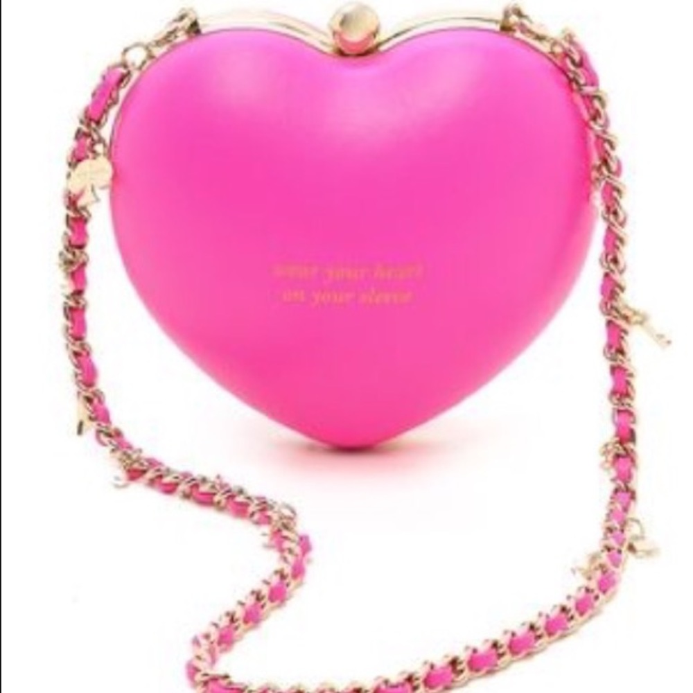 kate spade "heart on your sleeve" purse