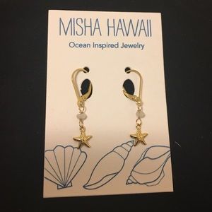 Starfish Dangling Earrings