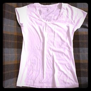Zella white workout top