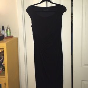 Black Connected Apparel Scoop Neck Dress. Sz 8.