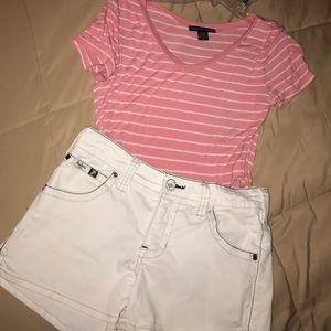 White"Pepe jeans" shorts