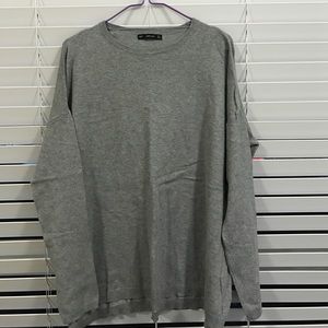 Grey sweater shirt from Zara