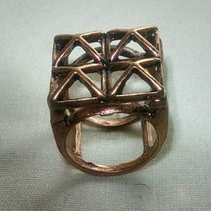 Beautiful Coppertone unique design ring