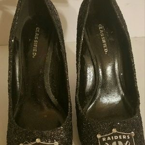 Custom Oakland Raiders Wedges