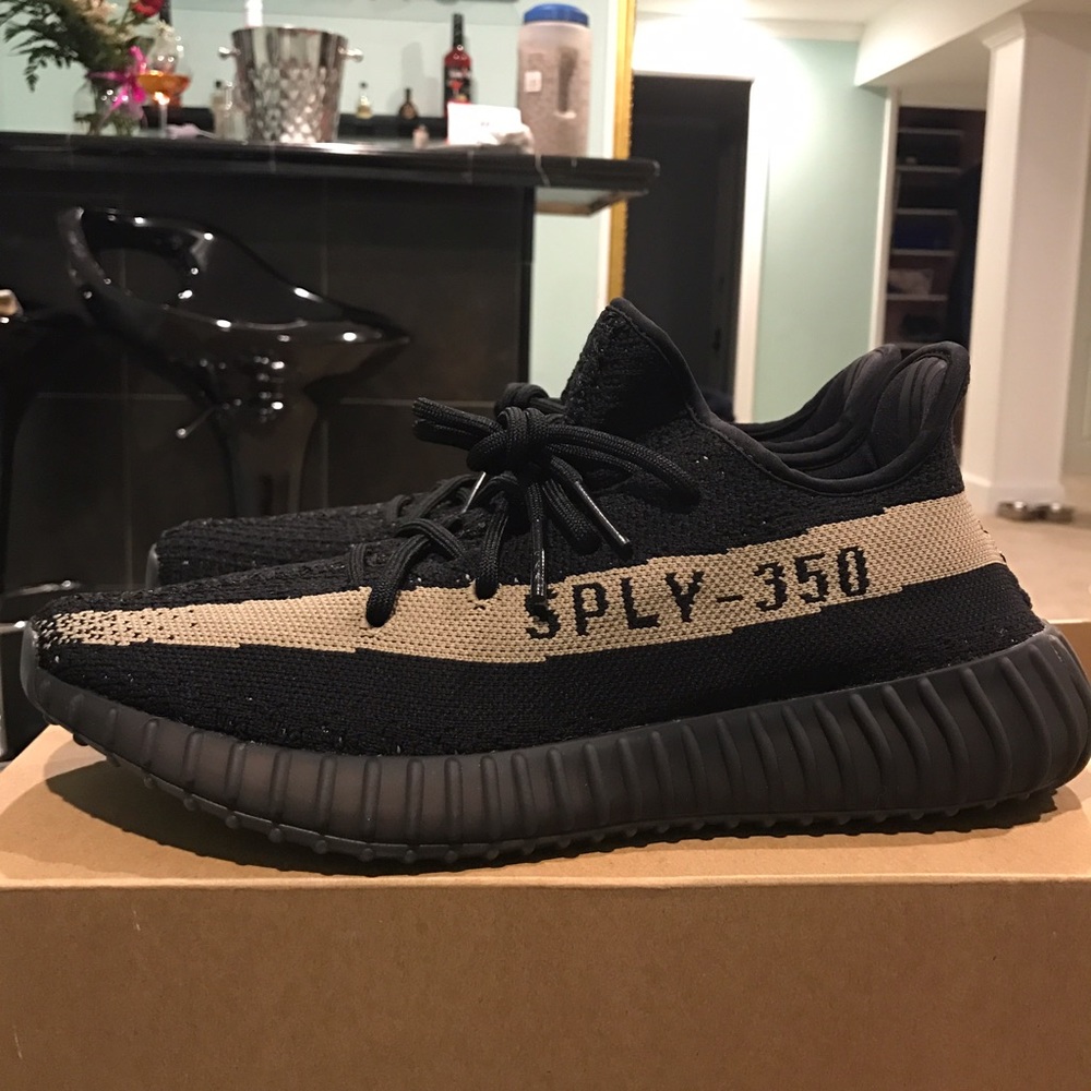 Adidas YEEZY 350 Boost V2 Core Black / Green