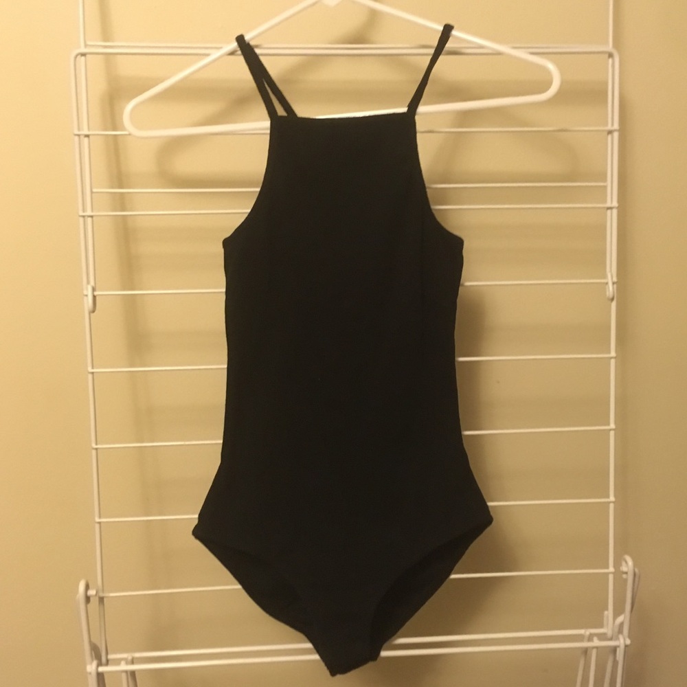 SOLD Black one piece
