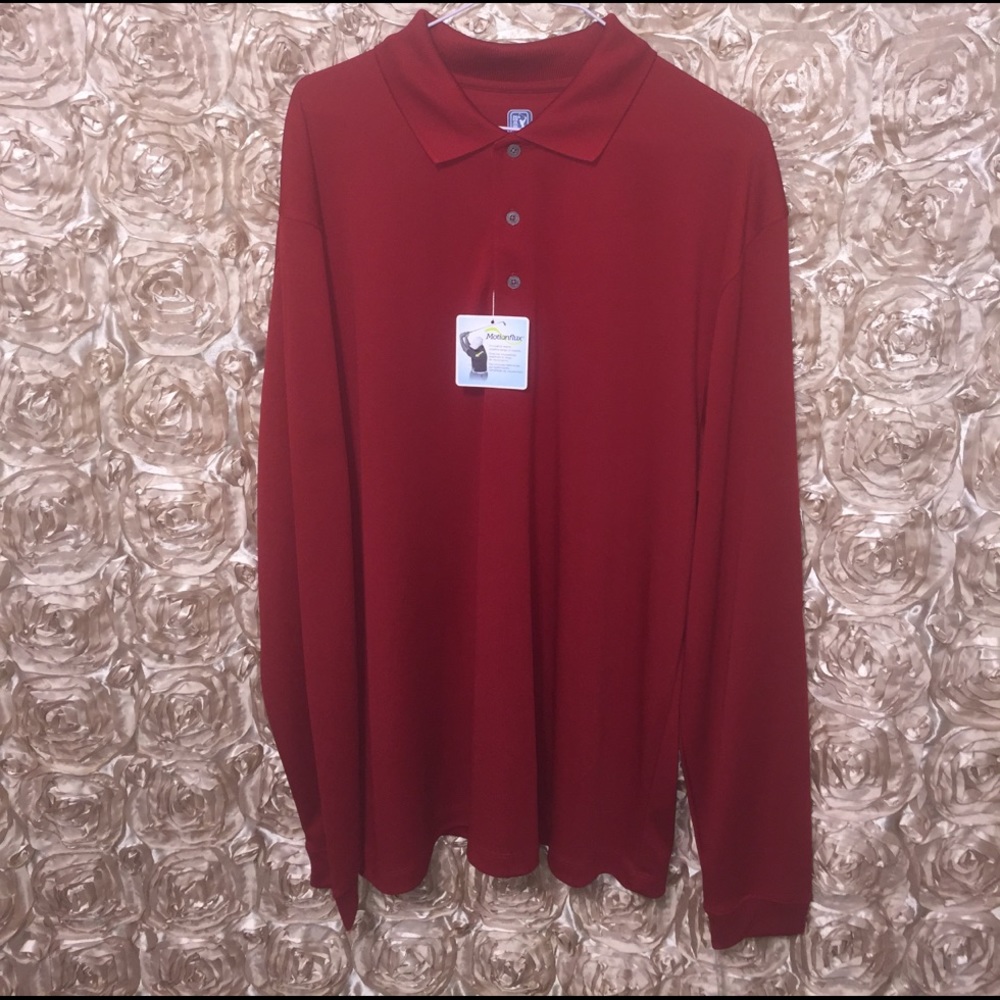 PGA TOUR Men's Golf Long Sleeve AIRFLUX SHIRT