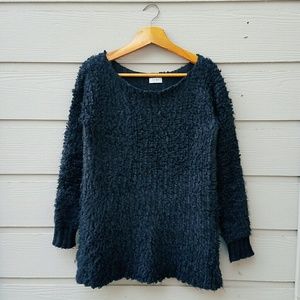 Soft Black Knit Sweater