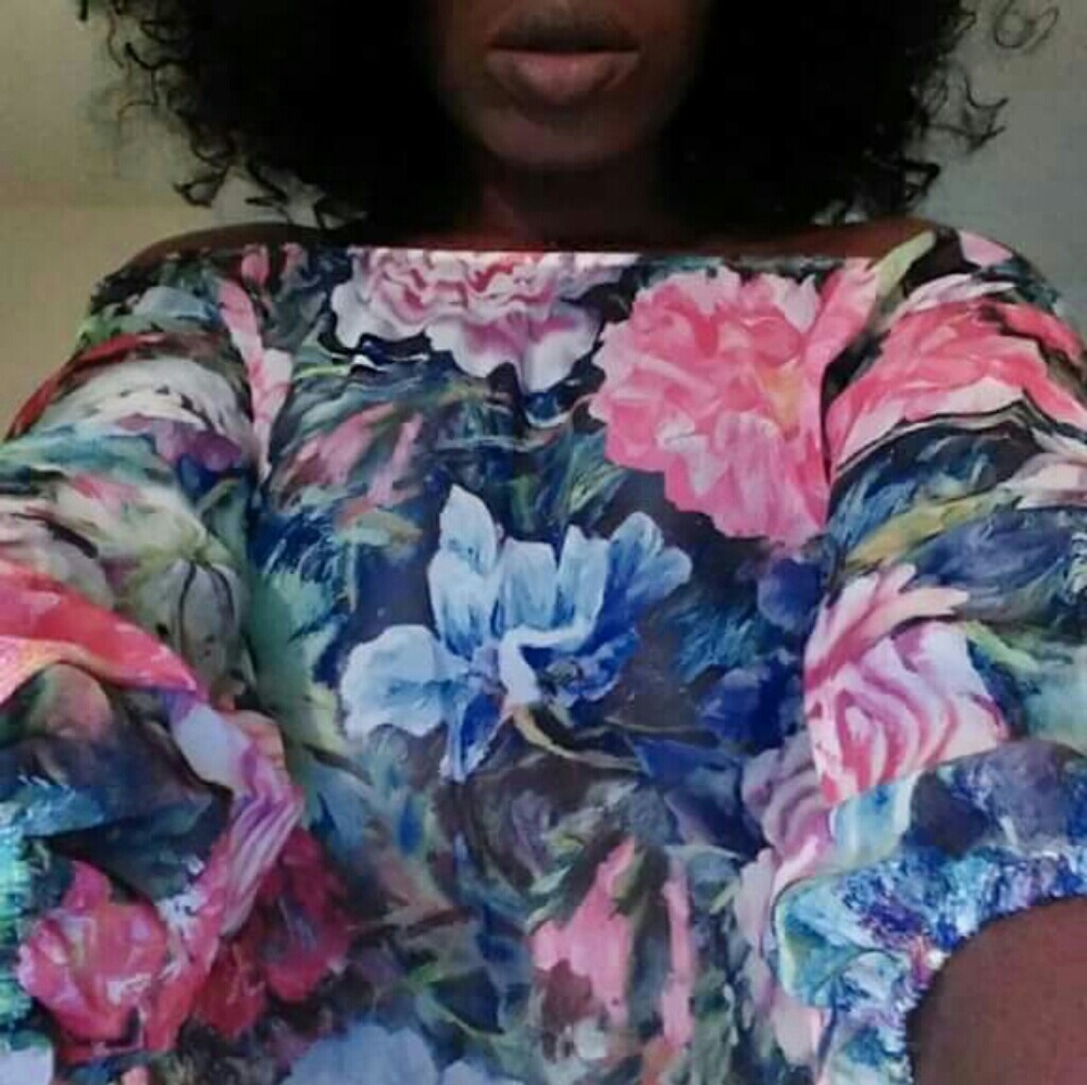Floral Shorts Romper