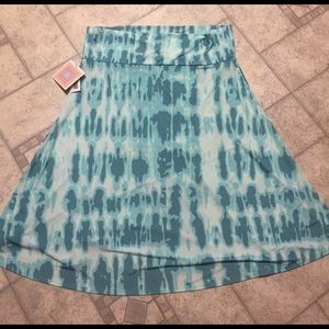 LuLaRoe Azure 3x skirt NWT