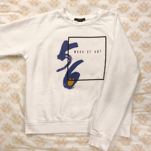 Forever 21 Tops - ⚡️SALE⚡️F21 "Work of Art" long sleeve