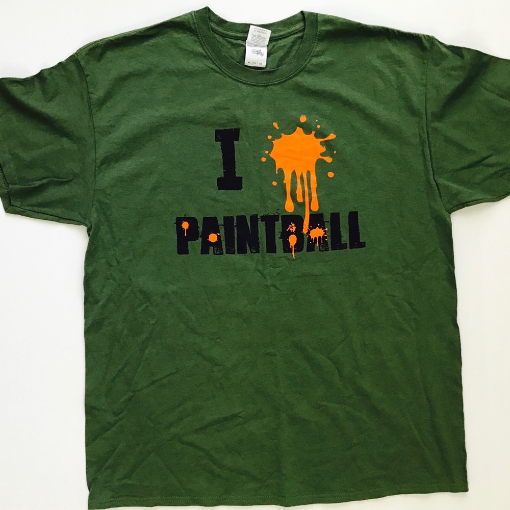Gildan t-Shirt "I Paint Ball" Men's Large XL