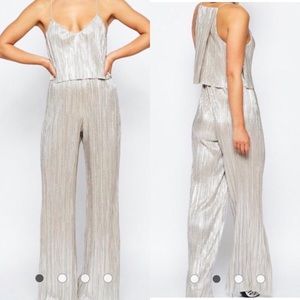 Metallic jumpsuit