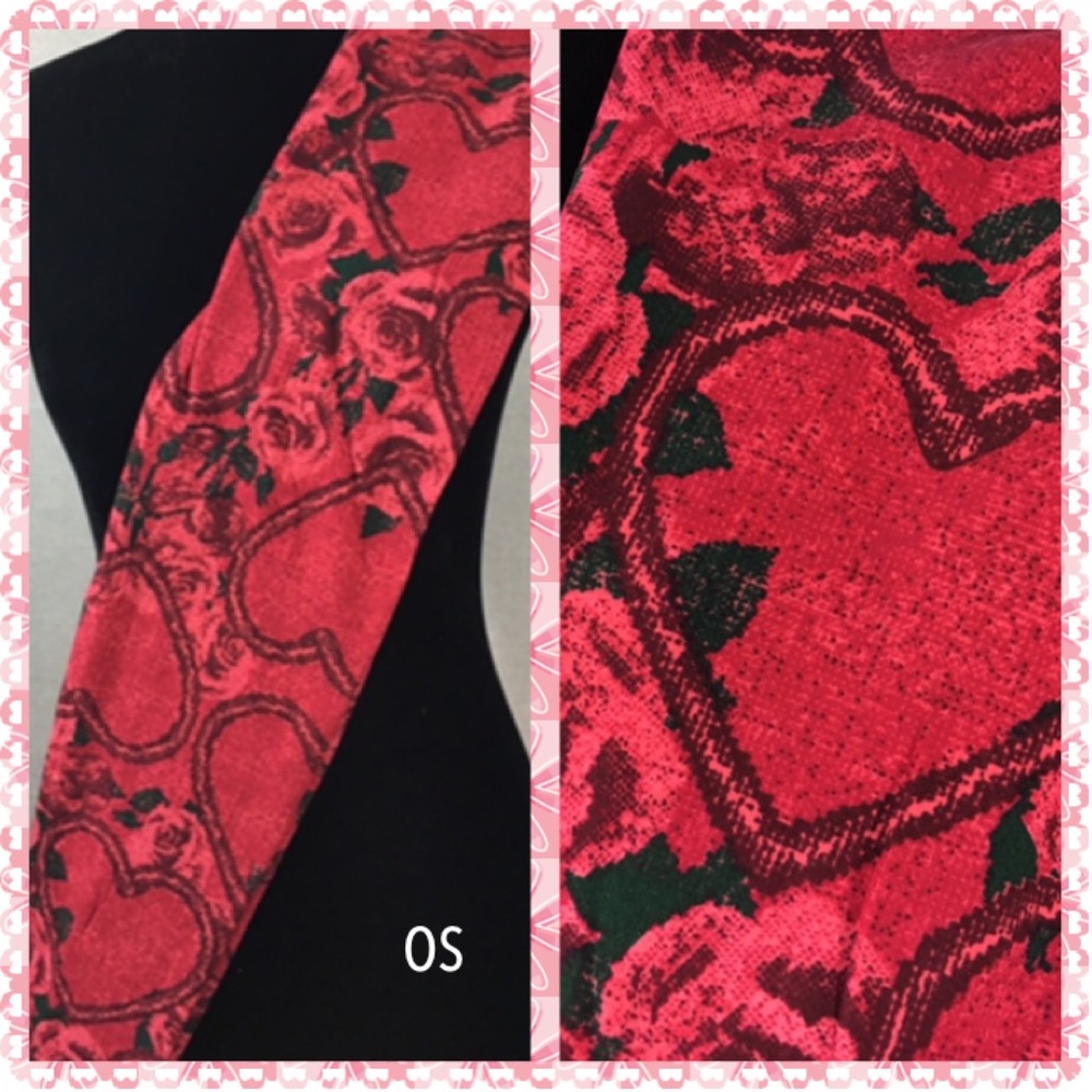LuLaRoe Valentines Leggings.  NEW with tag!