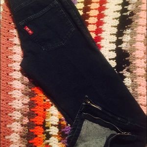 Vintage Ralph Lauren mid rise denim pants.