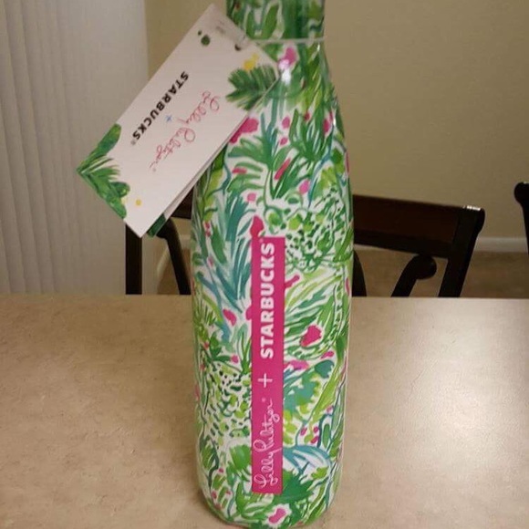 Starbucks and Lilly Pulitzer Swell bottle! - Picture 1 of 2