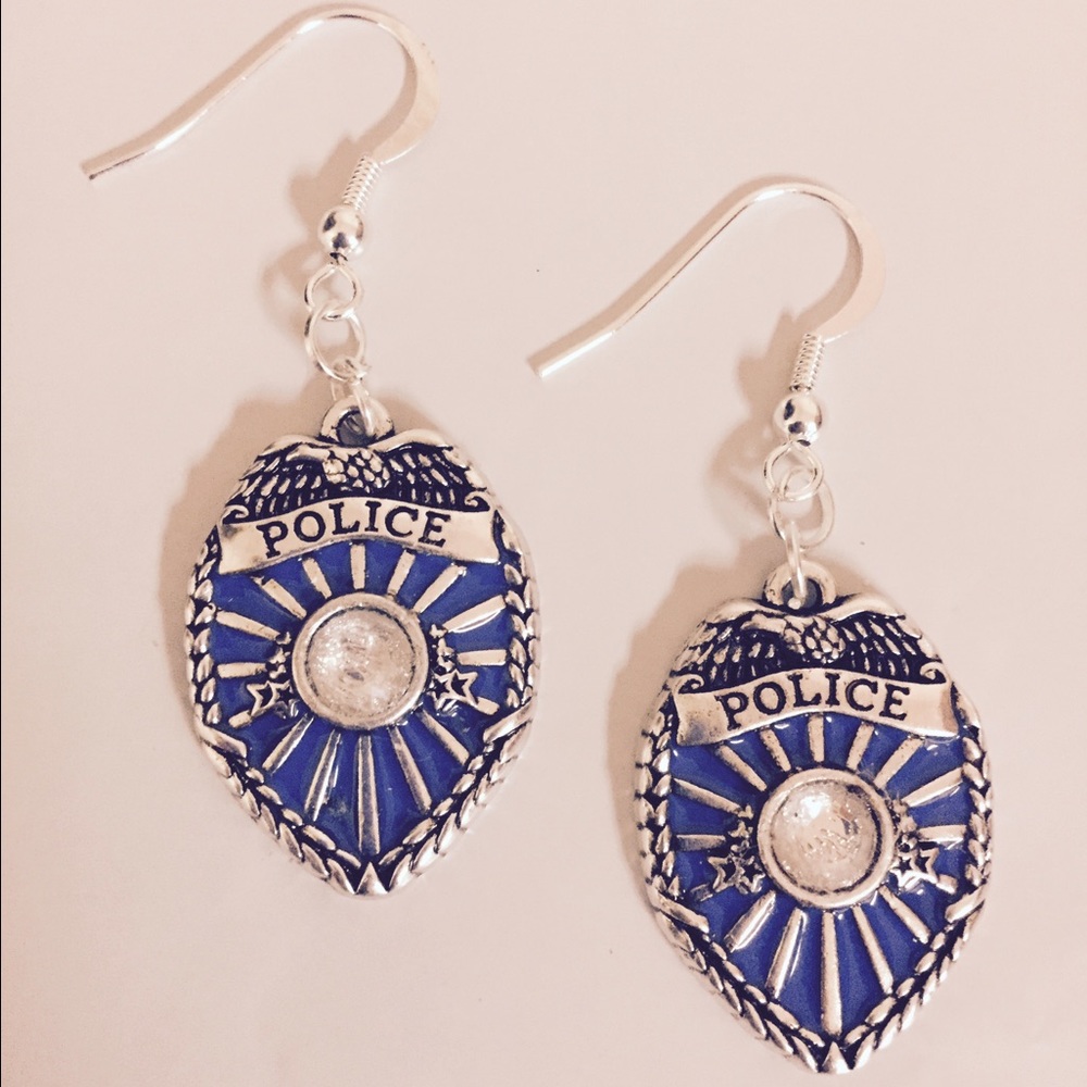 🚨Police Badge Earrings 🚨