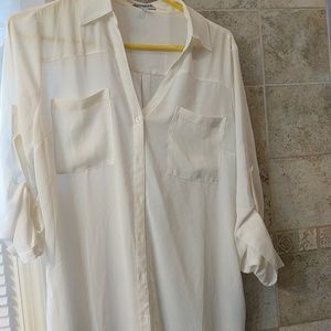 3 Express tops/blouses size Large, hardly worn